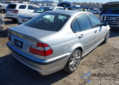 2004 BMW 330I из США, поврежденный, VIN WBAEV53414KM07271